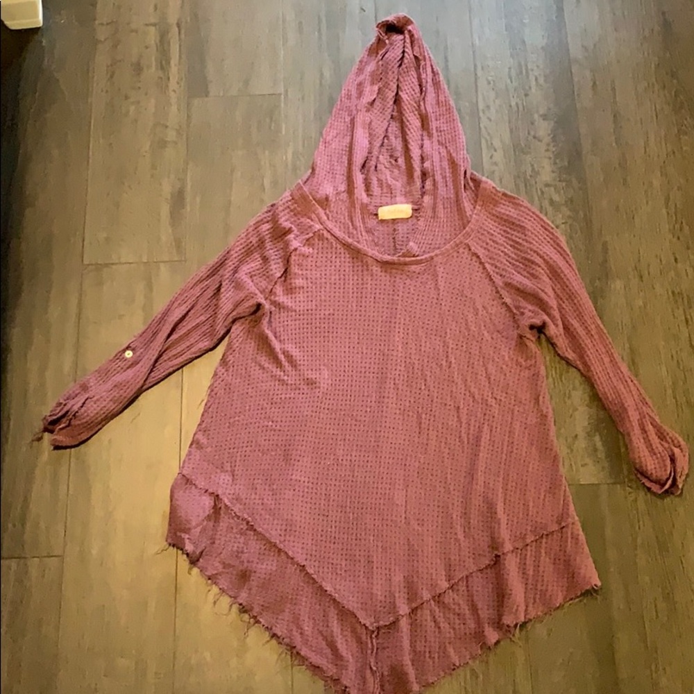 Purple hoodie